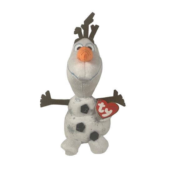 Olaf Snowman (2019 Disney Frozen 2) (8.5 Inch) Plush Stuff Animal TY BEANIE BABY - Picture 1 of 9